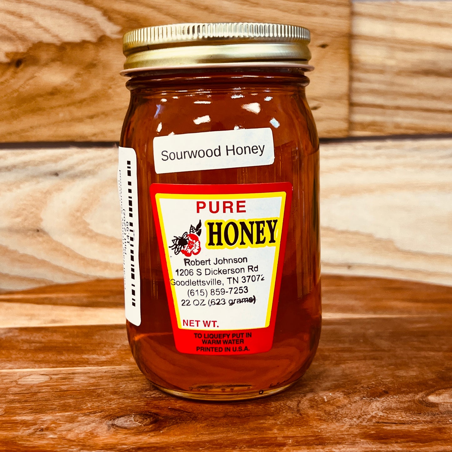 Local Raw Honey Sourwood