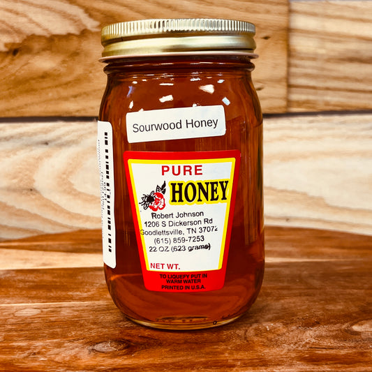 Local Raw Honey Sourwood