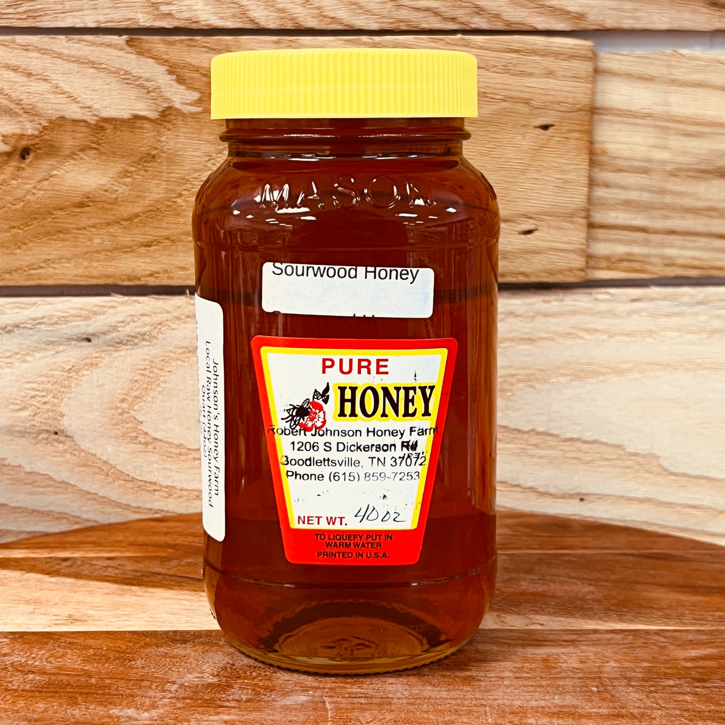 Local Raw Honey Sourwood