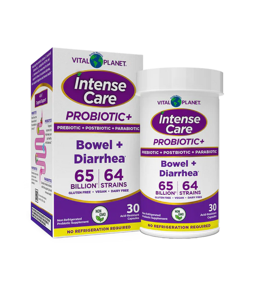 Intense Care Bowel + Diarrhea, 30ct