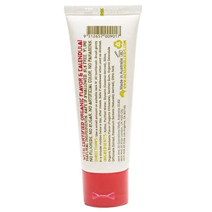 Natural Calendula Toothpaste, Strawberry