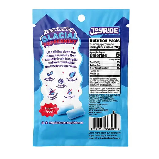 Glacier Peppermint Sugar-Free Gum