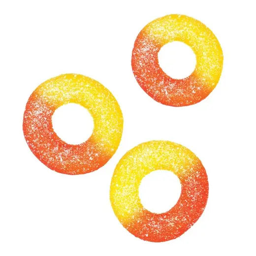 Peachy Mango Rings