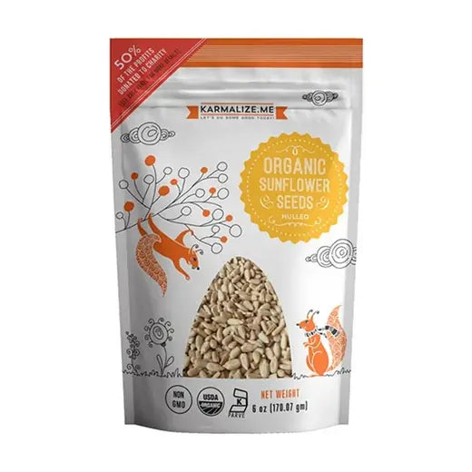 Organic Sunflower Seeds 6 oz.