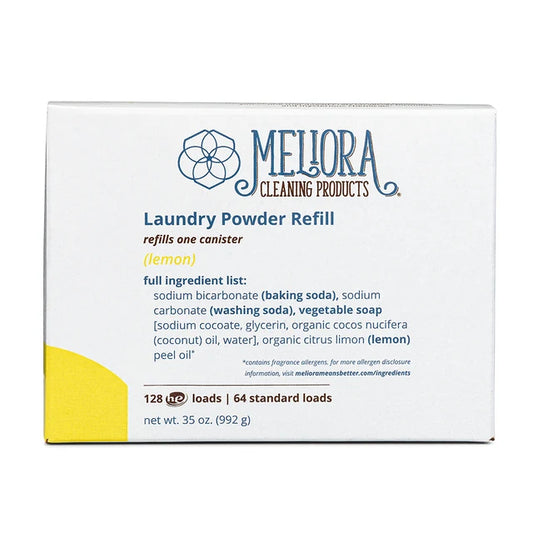 Lemon Plastic-Free Laundry Powder Refill