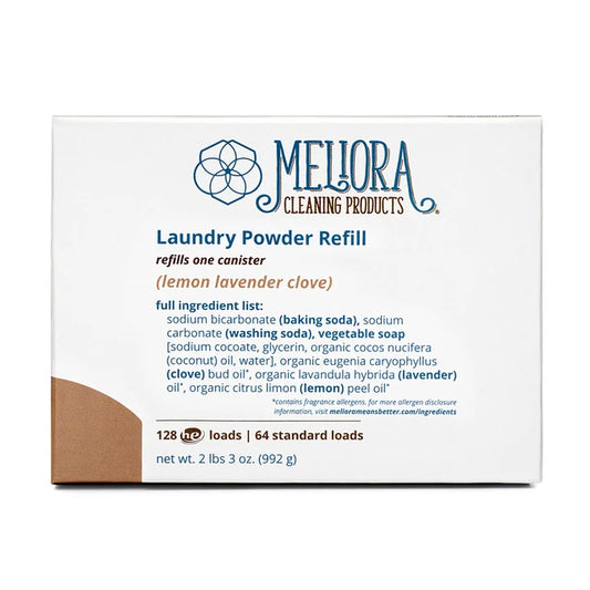 Lemon Lavender Clove Plastic-Free Laundry Powder Refill