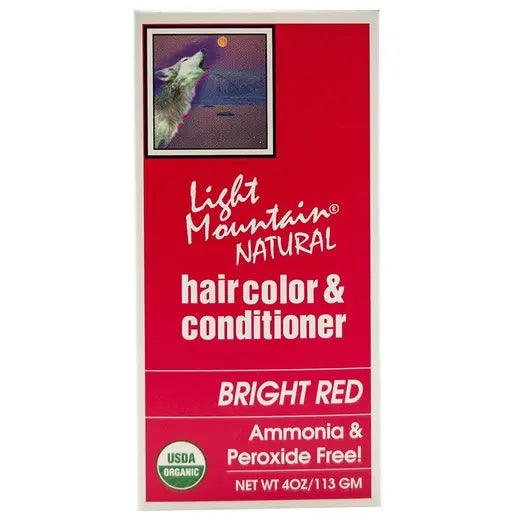 Bright Red Henna Hair Color & Conditioner 4 oz.