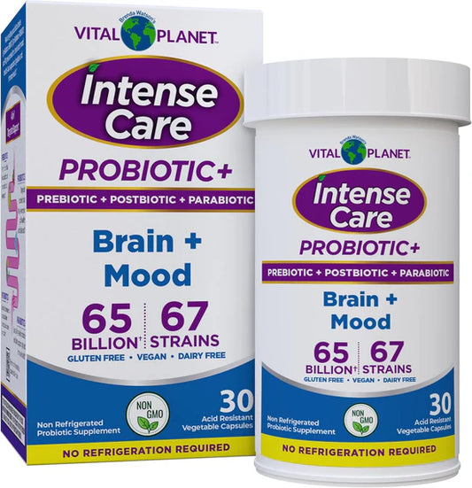 Intense Care Brain + Mood, 30ct