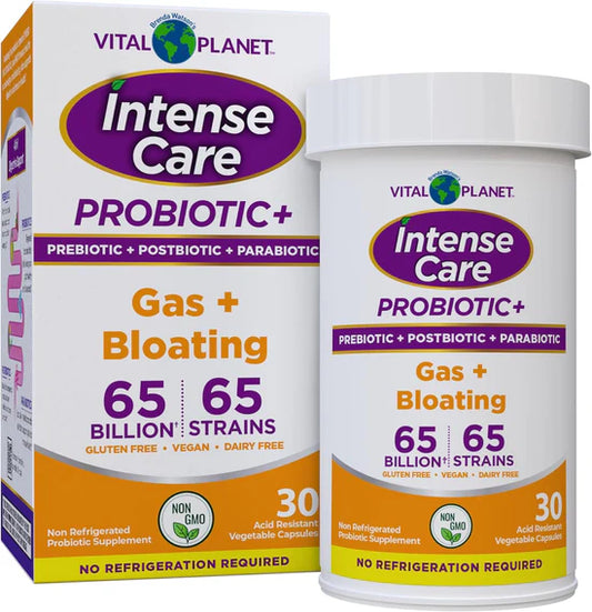 Intense Care Gas + Bloating, 30ct