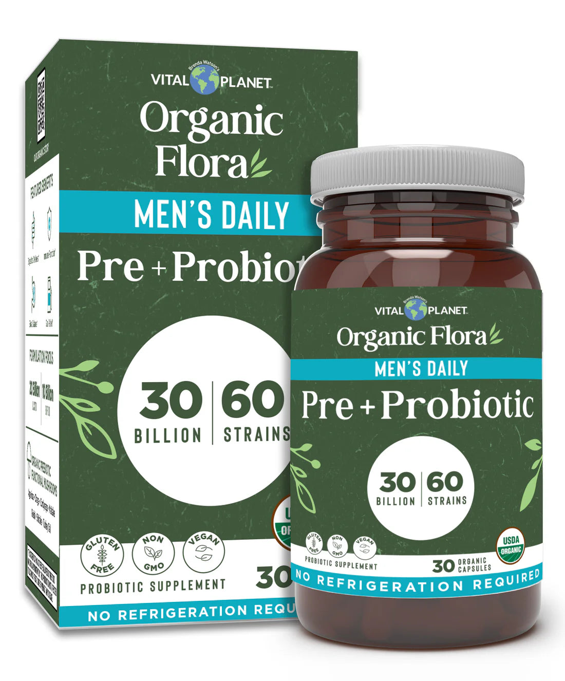 ORGANIC FLORA MENS DAILY, SHELF STABLE