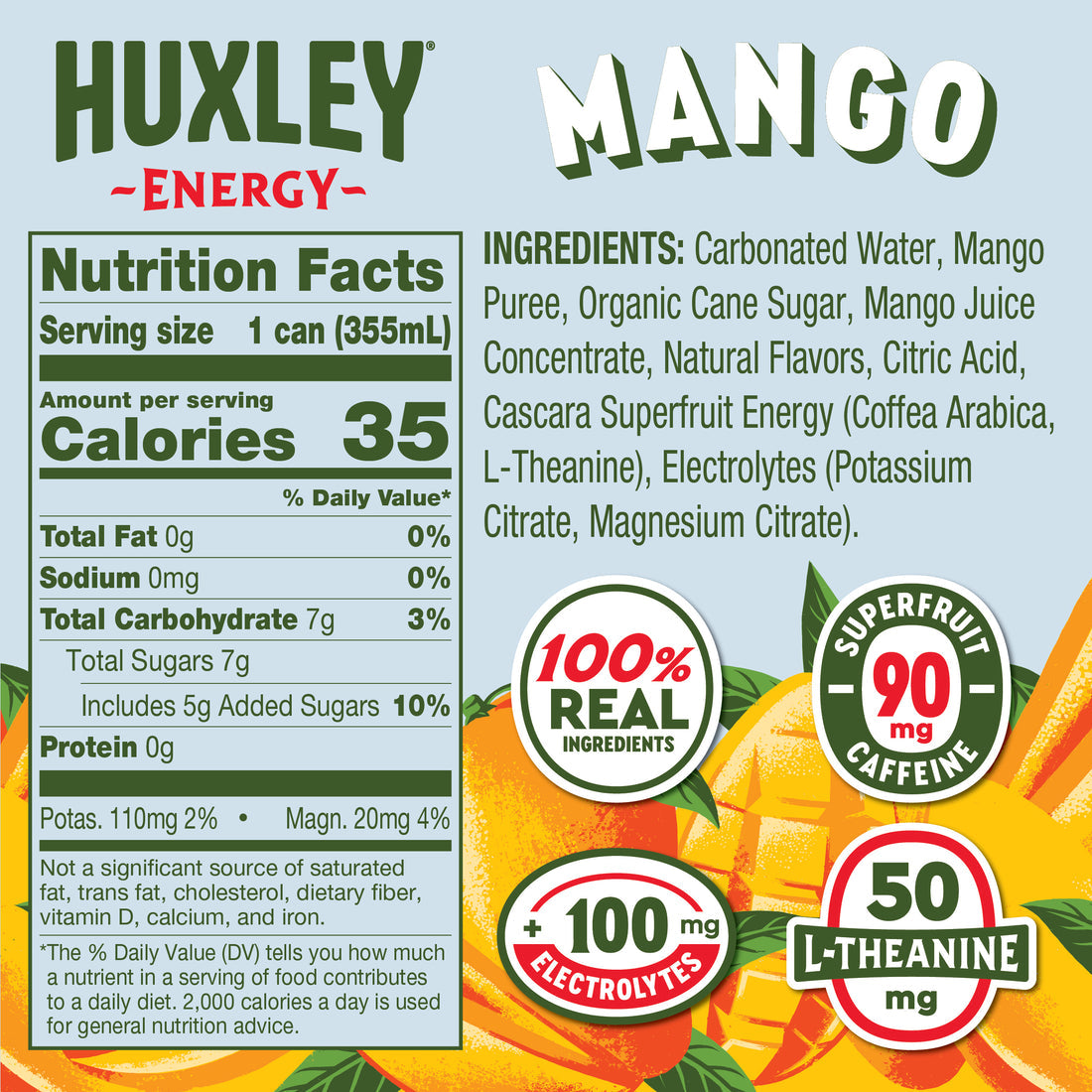 Mango Mesa Energy Drink- 12FO