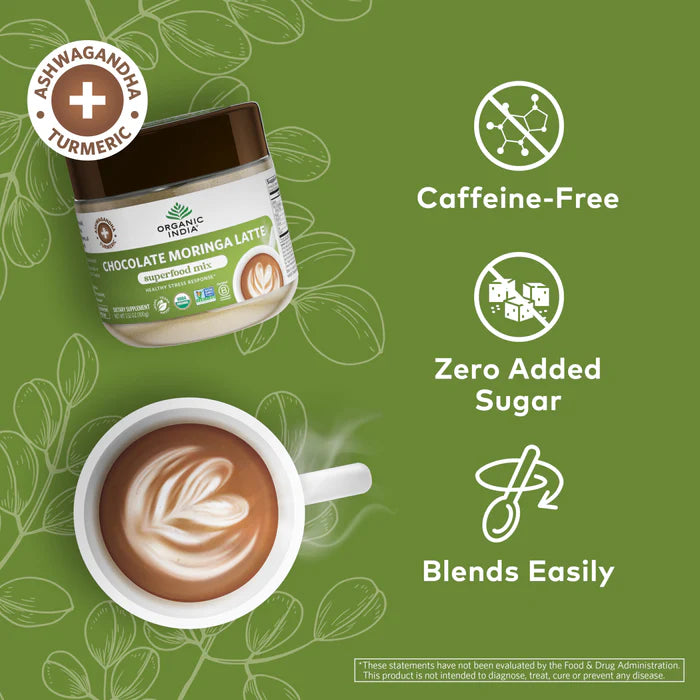 Moringa Chocolate Latte - 3.5OZ