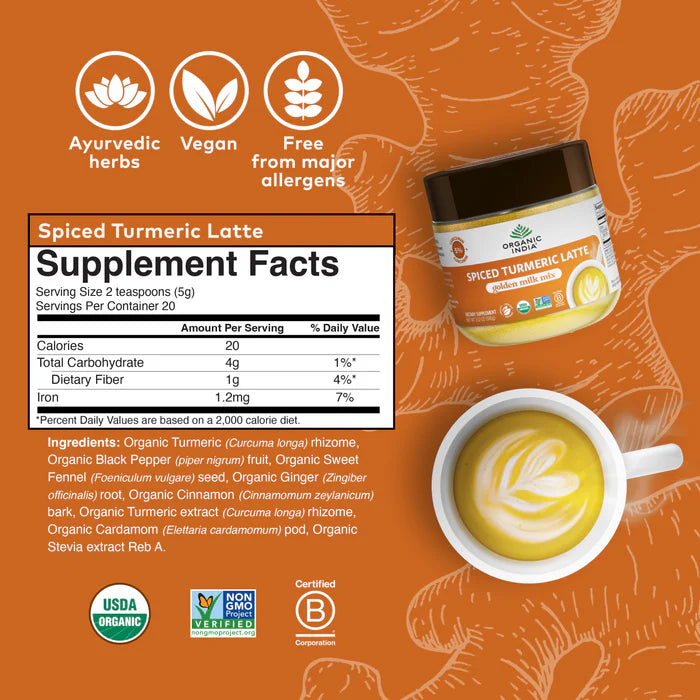 Spiced Turmeric Latte - 3.5OZ