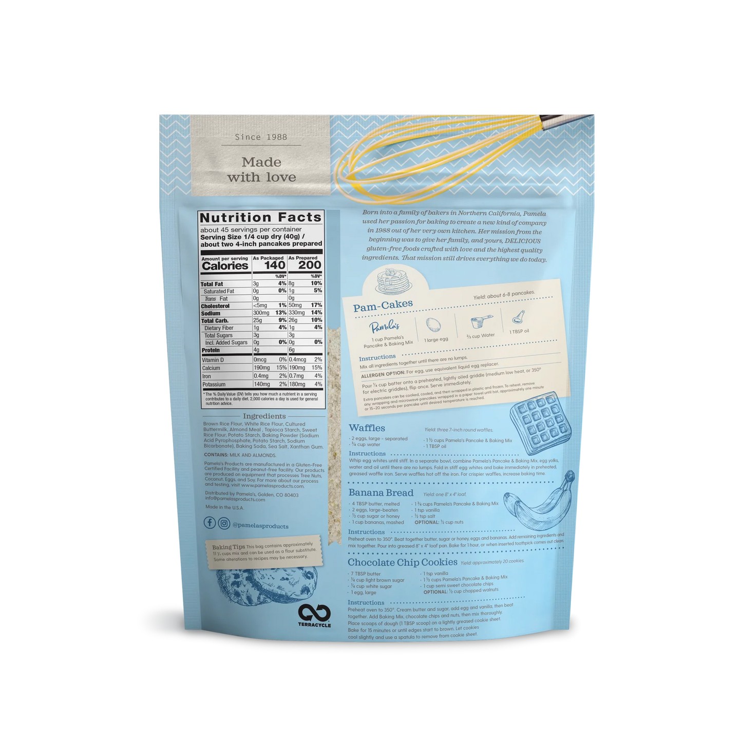 Pancake & Baking Mix, 4 lb
