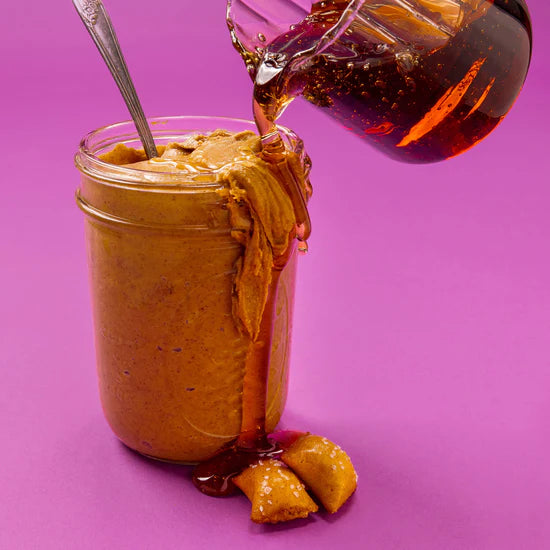 Maple Almond Butter Pretzels