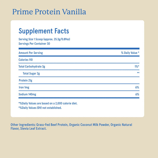 Equip Beef Protein - Vanilla