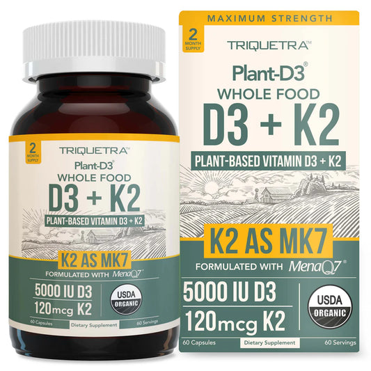 VITAMIN D3 K2 PLANT BASED