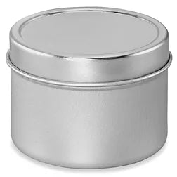 Silver Tin with Lid