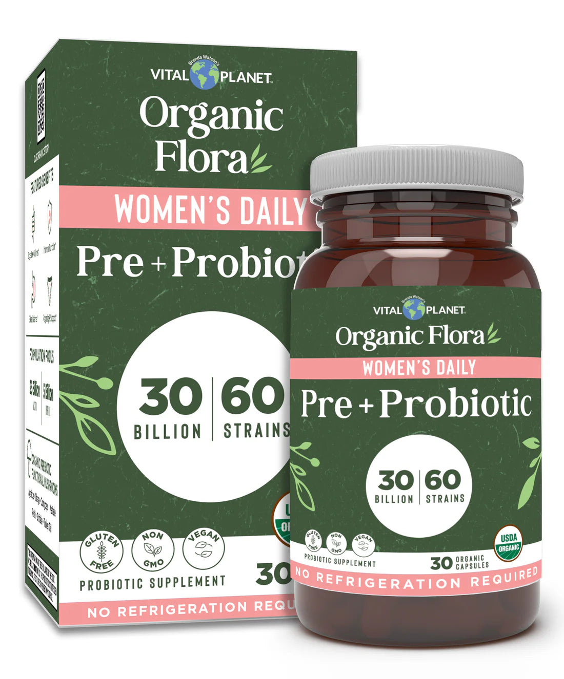 ORGANIC FLORA WOMENS DAILY SHELF STABLE