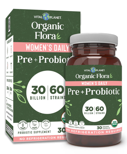 ORGANIC FLORA WOMENS DAILY SHELF STABLE