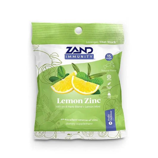 Lemon Zinc Lozenges
