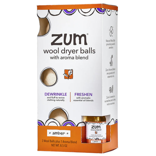 AMBER WOOL DRYER BALLS