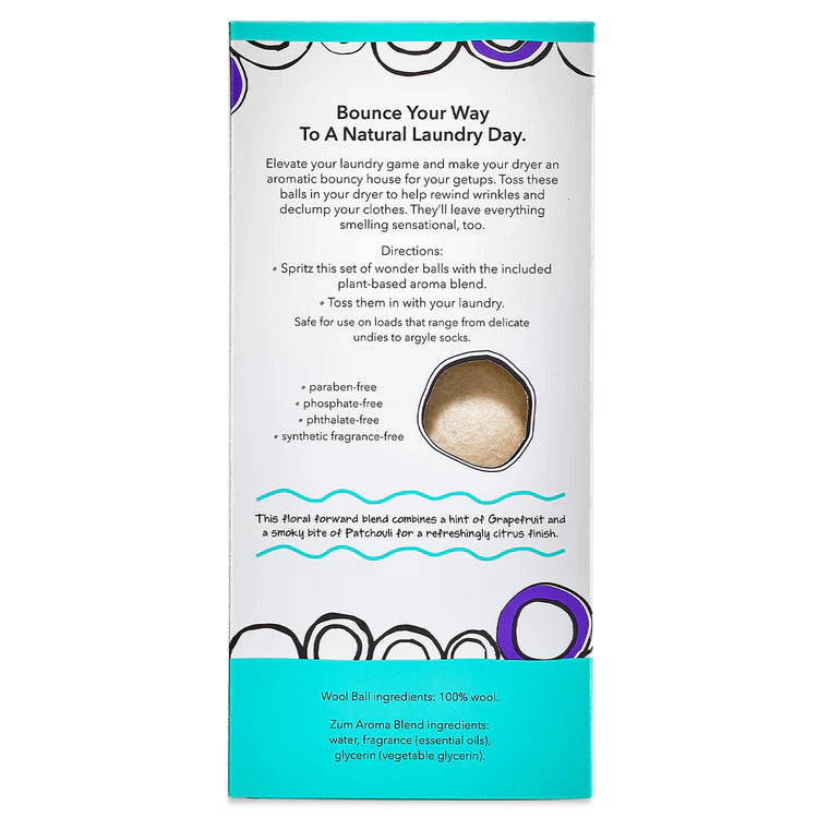 Wool Dryer Balls Sea Salt