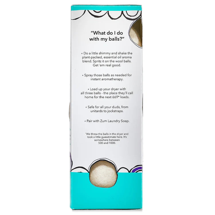 Wool Dryer Balls Sea Salt