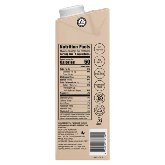 SIMPLE ALMOND MILK ORGANIC