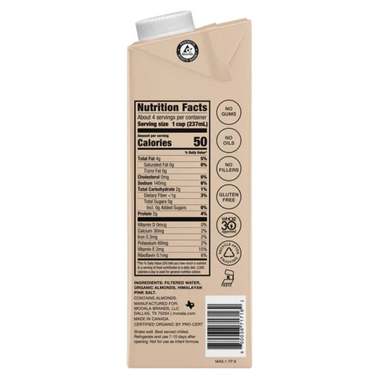 SIMPLE ALMOND MILK ORGANIC
