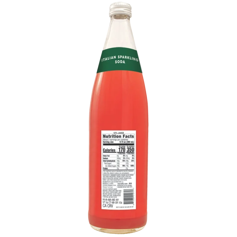 Organic Italian Blood Orange Sparkling Soda