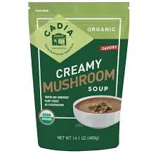 Creamy Mushroom Soup Organic