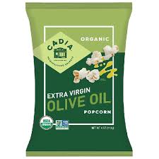 Organic Olive Oil popcorn