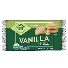 Vanilla Sandwich Cookies Organic
