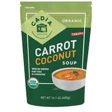 Carrot Coconut Soup Organic