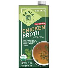 Organic Low Sodium Chicken Broth