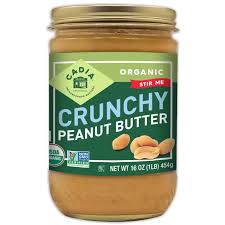 Crunchy Peanut Butter Organic