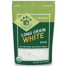 Long Grain White Rice Organic