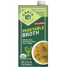 Organic Low Sodium Vegetable Broth