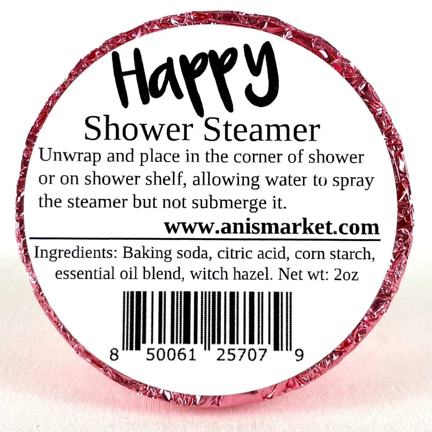 Happy Shower Steamer