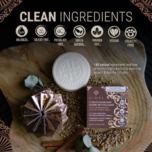 Men's Sandalwood Shampoo Bar