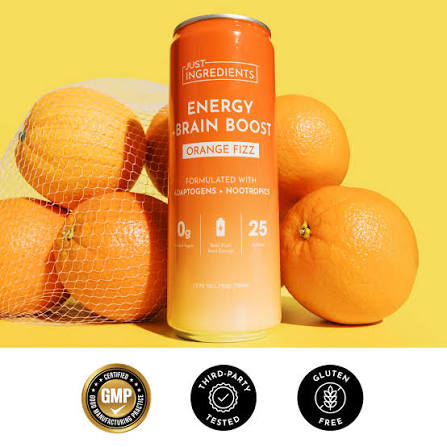 Orange Fizz Energy Drink