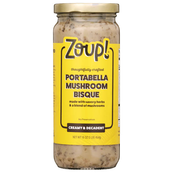 Portabella Mushroom Bisque Soup