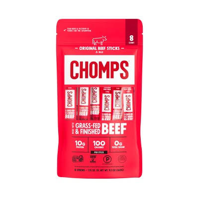 Chomps Original Beef Sticks 8 Pack