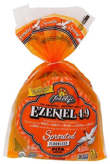 Organic Pocket Bread Ezekiel 4:9