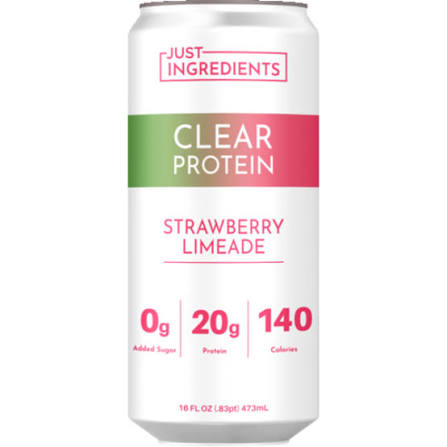 Strawberry Limeade Clear Protein Drink