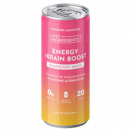 Raspberry Rush Energy Drink