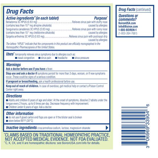 SinusCalm Homeopathic Medicine