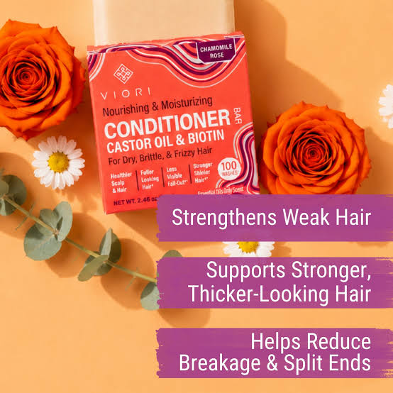 Castor Oil & Biotin Conditioner Bar