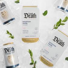 Mountain Water Hydrating Liquid Death Face Mask